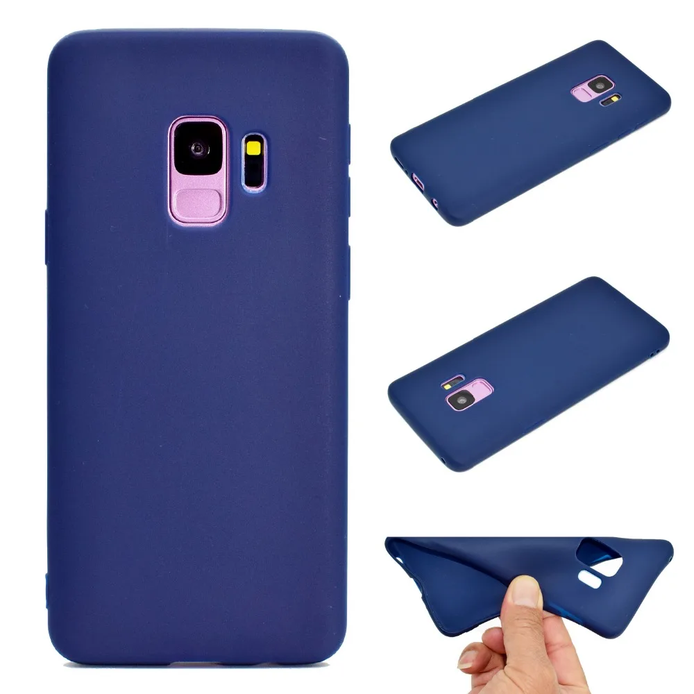 

ZRICKIE Ultra-thin Soft TPU Candy Color Case For Samsung S9 S9 Plus Case for Samsung S6 S7 S8 Plus Silicon TPU Soft Phone Case