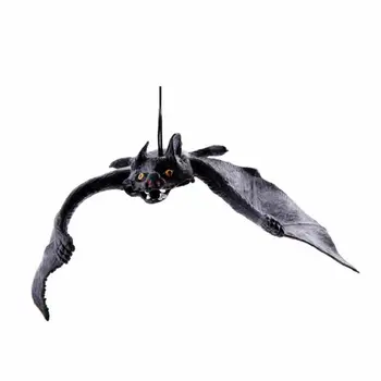

1 PC 18 CM Bat PVC Action Figure Toy Animal Bat Halloween Room Decoration Display Juguetes Creative Brinquedos Gift