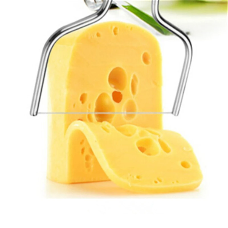 

New Stainless Steel Cheese Wire Cutting Machine Cheese Butter Cutter Cheese Cake Knife For Cooking Kitchen Cheese Tools