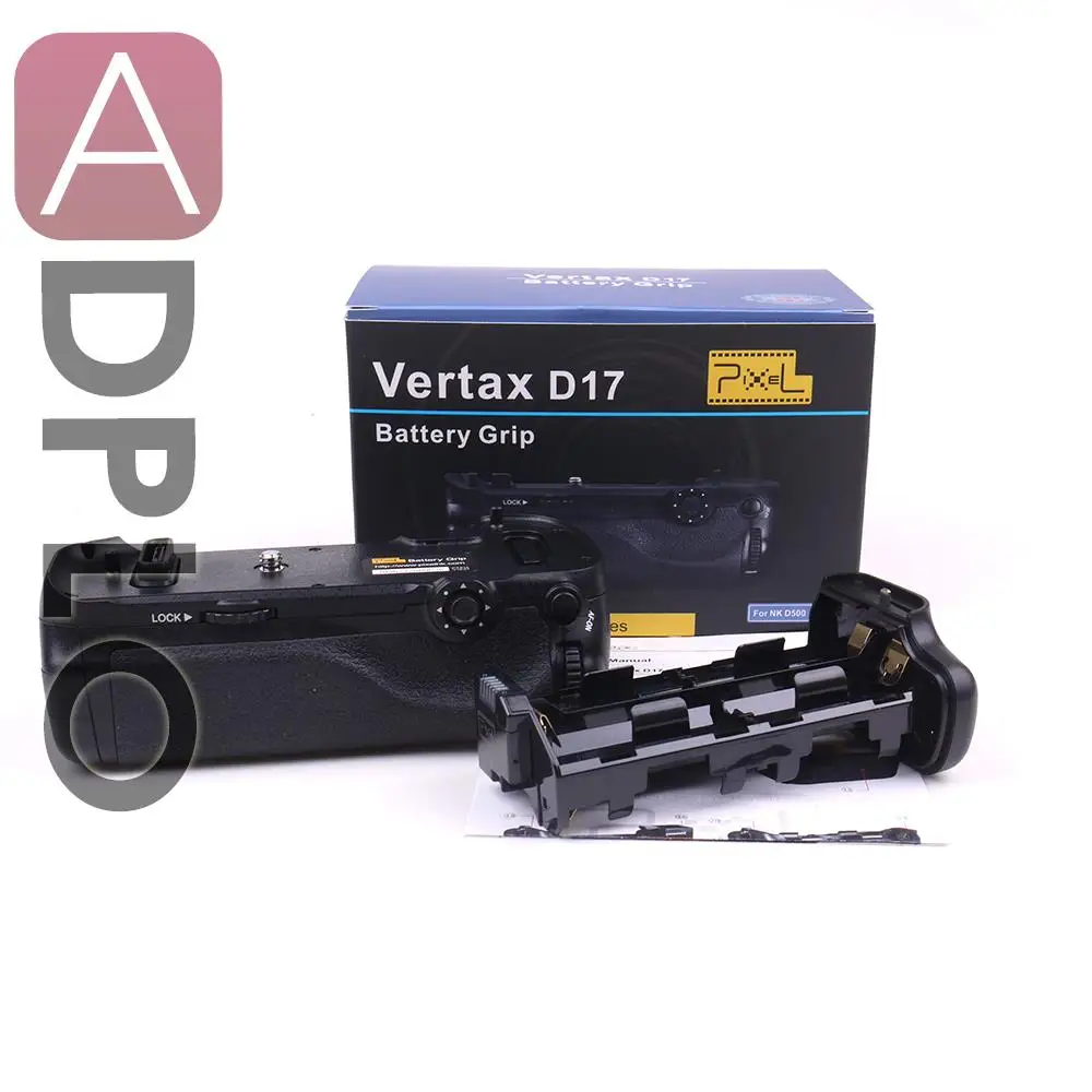 Pixel Vertax D17 Professional Battery Grip Suit for Nikon D500 DSLR camera