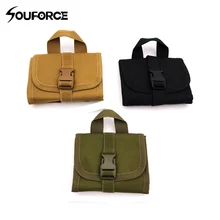 3 цвета мини 14 отверстий пули Тактический мульти-функциональные Тактические Молл сумка Airsoft патронташ сумки для Охота Аксессуар