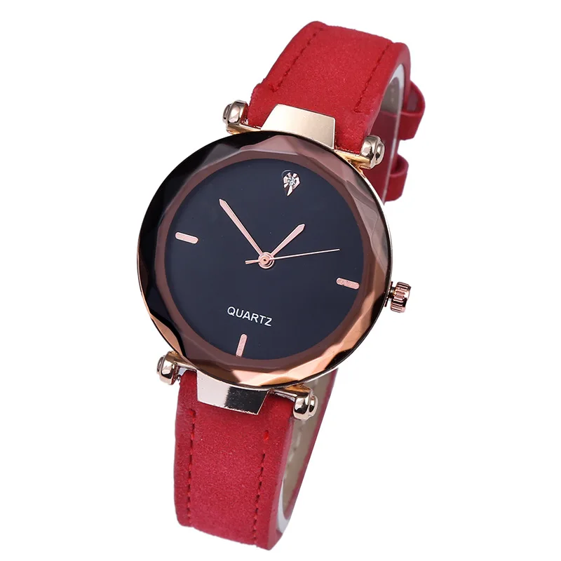 

2019 Top brandBauhaus simple style watch Women Fashion Casual Leather quartz-watch Analog wristwatch Relogio Feminino