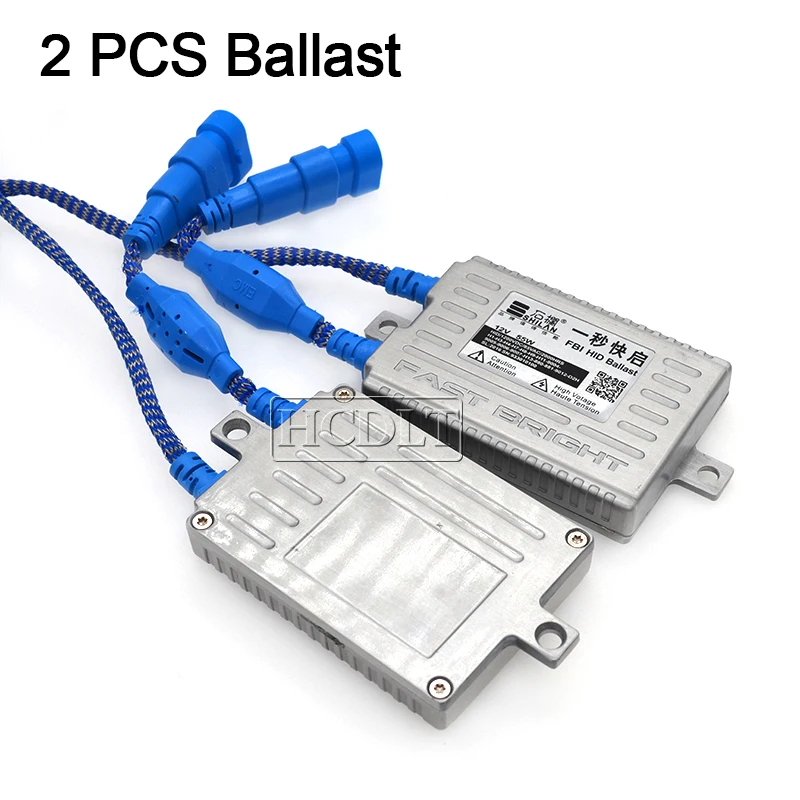 HCDLT AC 12V 55W Xenon HID Ballast Fast Bright Quick Strat Slim Reator Ignition Block For Car Light 55W HID Headlamp Bulb Kit (11)