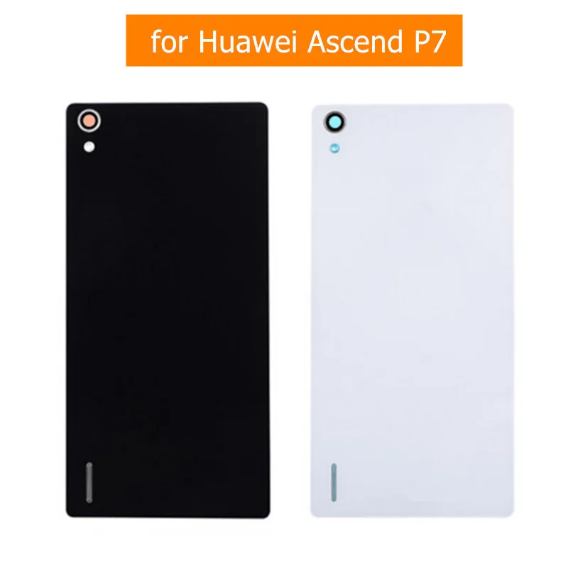

for Huawei Ascend P7 Glass Battery Back Cover Rear Cover Housing Door for Huawei P7 Replacement Repair Spare Parts