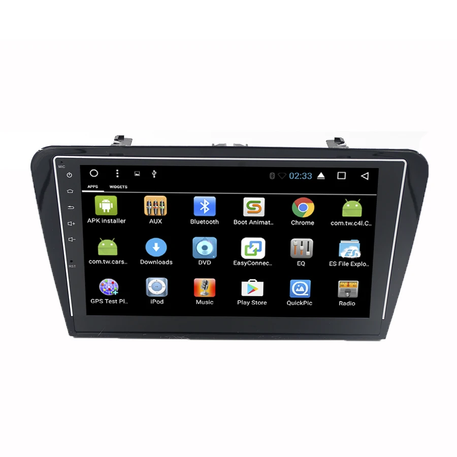 Top Asvegen 10.2 " Android 7.1 Quad Core Auto Radio Wifi GPS Navigation Multimedia Car Vedio Player For Skoda Octavia 2014-2016 4