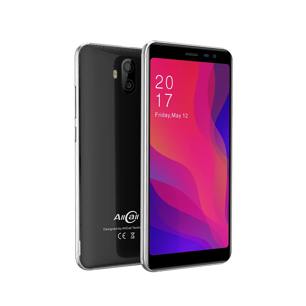 

Allcall Rio X MTK6580 Quad Core 1GB 8GB Android 8.1 18:9 5.5 Inch Camera 13MP+2MP 2850mAh 3G Smartphone