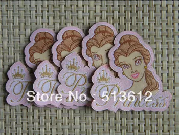 

inron on woven patch /Laser cut labels / woven label/ main label