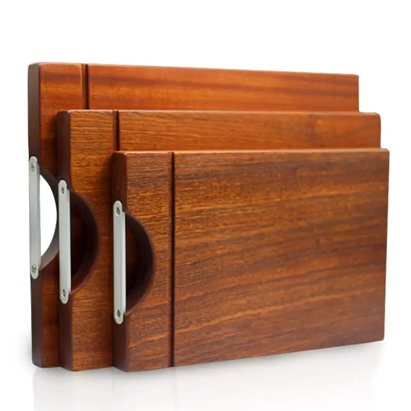 

High Quality Kitchen Chopping Board Ebony Wood Meat Vegetable Cutting Board