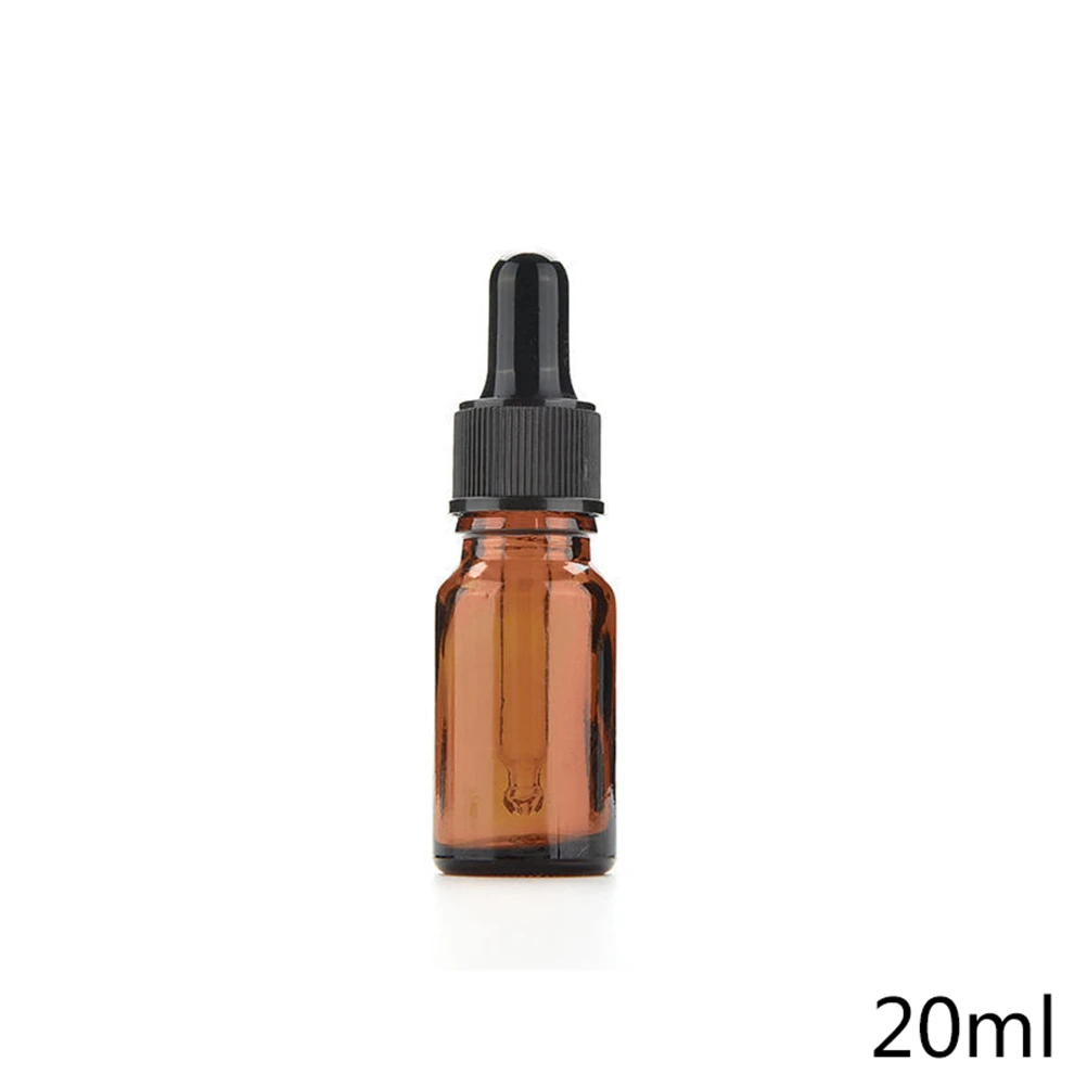 

Amber Glass Liquid Reagent Pipette Bottle For Storing Chemistry Laboratory Chemicals Perfumes And Colognes Accessories 1pc 20ML