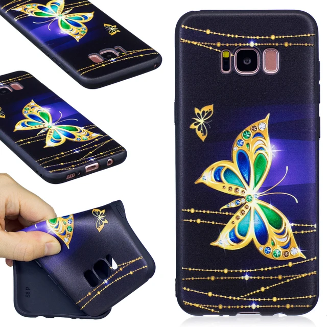 coque galaxy s8 silicone 3d