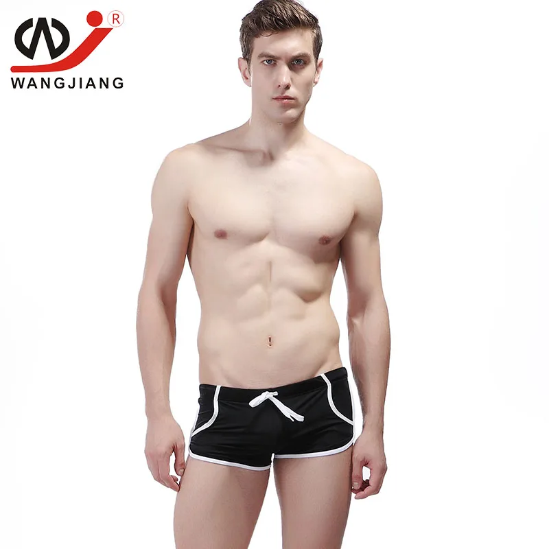 WJ Cuecas боксеры De Marca мужские трусы-боксеры мужские боксеры Cueca Homme Slip Homme Masculina Calzoncillos спандекс мужские боксеры - Цвет: 4008 DK 1