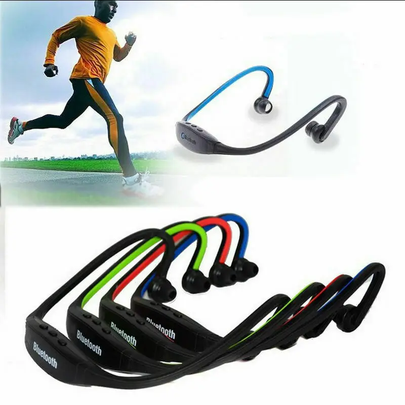 

S9 Bluetooth Headset Neckband Wireless Earphone Sport Portable Headphone SD/TF Card Earbud with Microphone Music Player