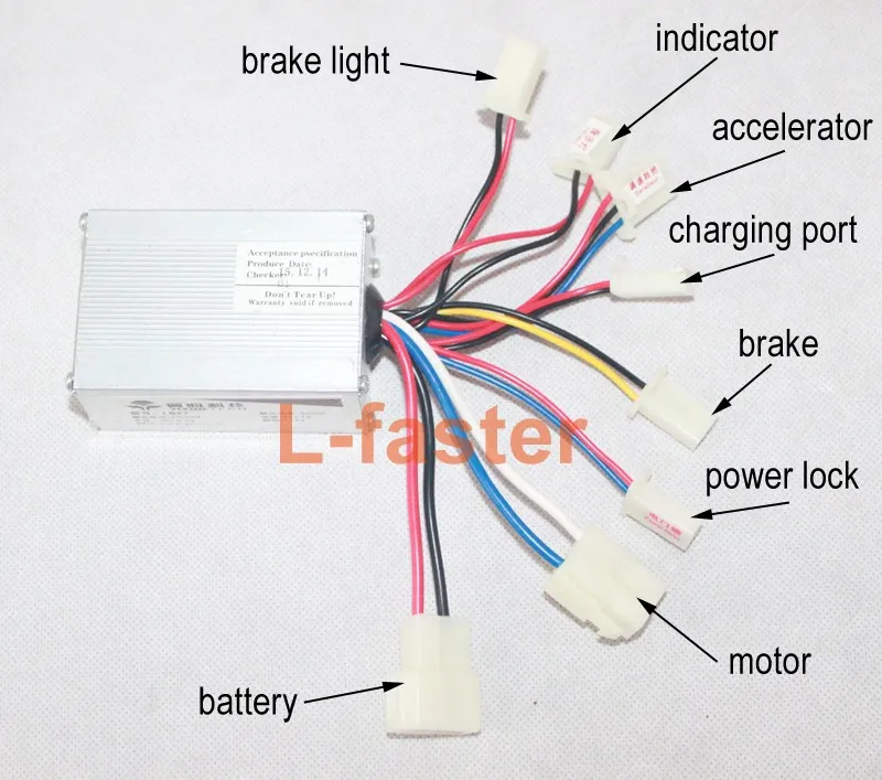 24 V 250 W электрический комплект преобразования транспортного средства Аккумулятор для трицикла аксессуары для электрического велосипеда UNITE MOTOR простой комплект(с боковым креплением