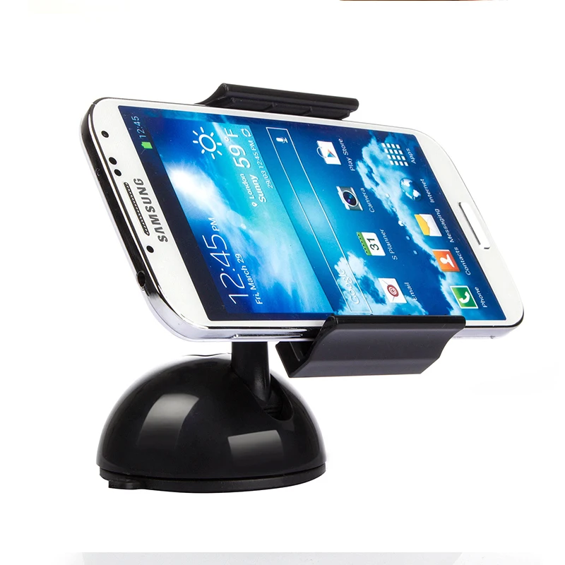

Universal Car Holder Phone Stand Mount Slicone Sucker Windshield 360 degree rotation ABS Material For iphone5 6PLUS 7 Samsung s7