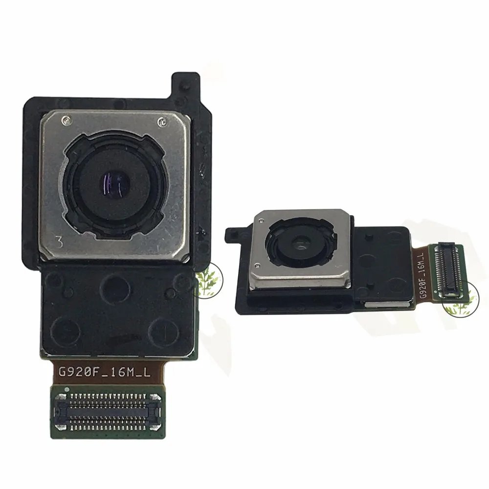 

BINYEAE For Samsung Galaxy S6 G920I G920F G920FD G920A G920P G9200 Back Rear Camera Module Big Main Camera 16MP Replacement