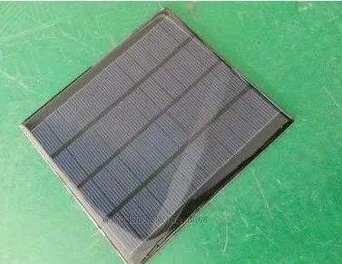 Высокое качество 2 Вт 6 в 330 мАч Солнечная Панель поликристаллический кремний эпоксидный DIY Мини Солнечная аккумуляторная батарея зарядное устройство для телефона