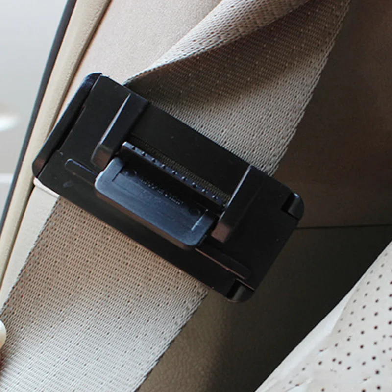 2 Pcs Universal Car Safety Belt Clip Vehicle Adjustable Seat Belts