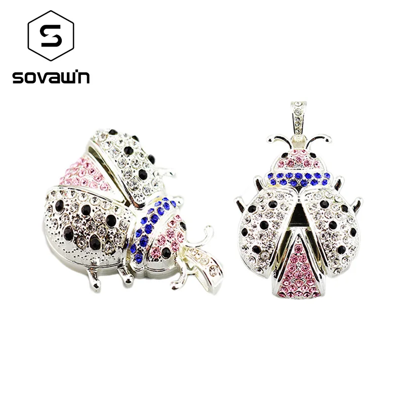 Sovawin 100 Real Capacity Cute Beatles Metal Usb 2.0 Flash Drive