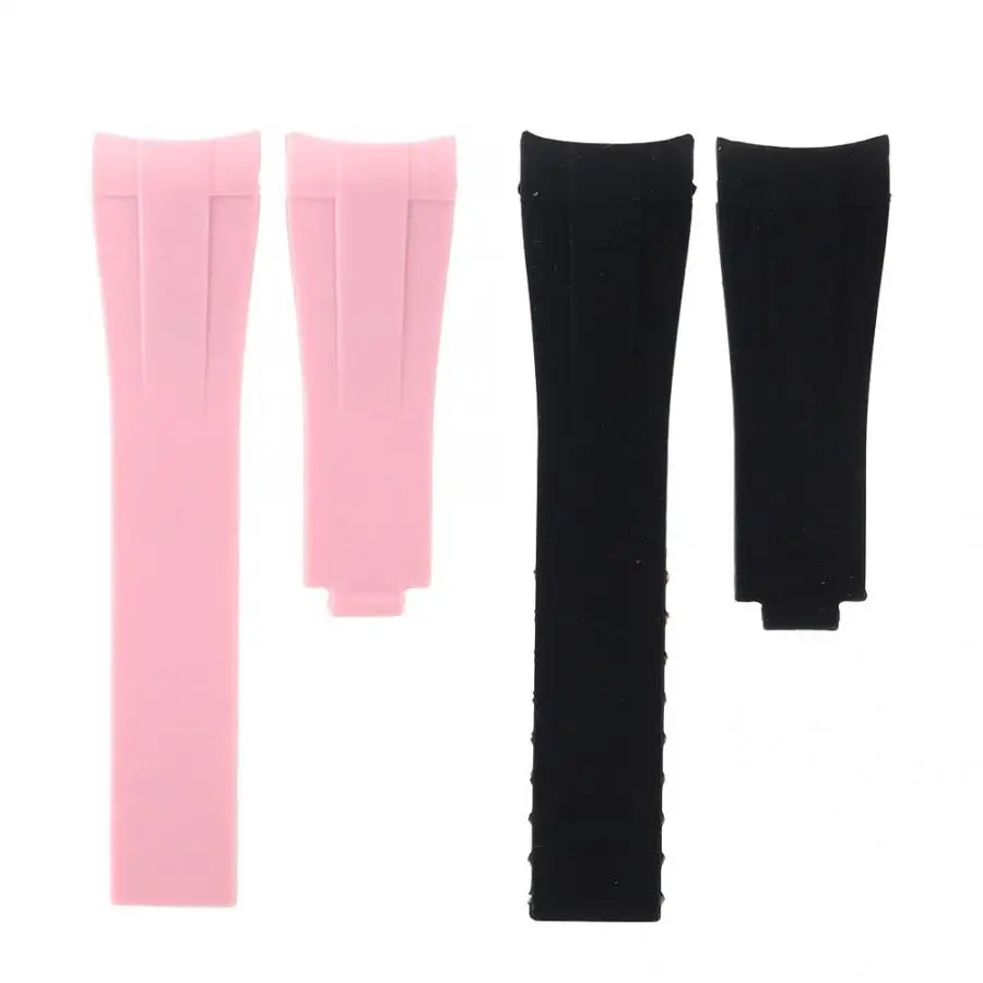 

Silicone Watchband Watch Strap Band Replacement Fit for Rolex Submariner without Buckle