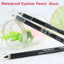 Водонепроницаемый длинная долгое макияж подводка для глаз карандаш черный глаз подкладка ручка