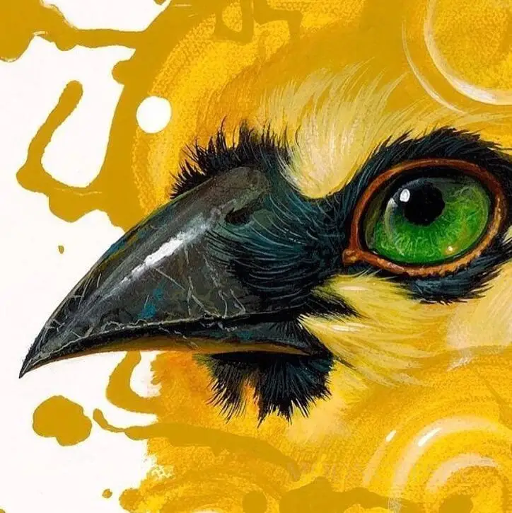 

MOONCRESIN DIY Diy Diamond Painting Cross Stitch Yellow Brids Diamond Mosaic Square Full Diamond Embroider Decoration Rhinestone