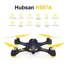 Original Hubsan X4 H507A Star Pro 720 P Câmera Wi-fi FPV RC Quadcopter Me Seguir o Modo de Ponto de Maneira GPS One-Chave Retorno Zangão Selfie
