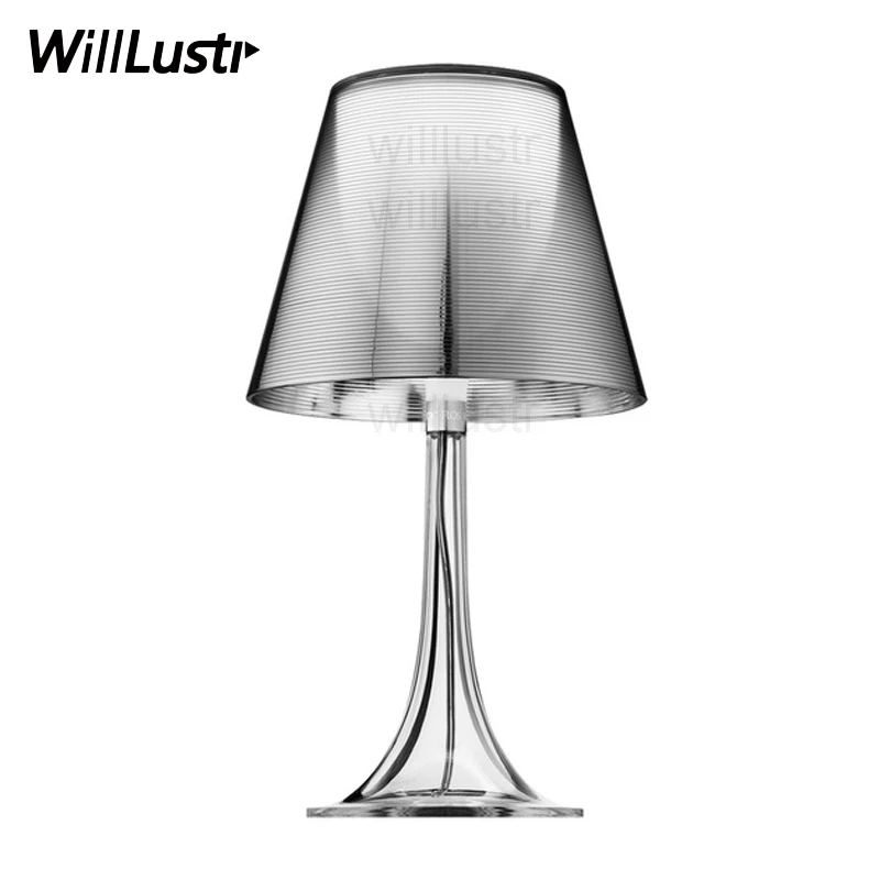 multi colored table lamps