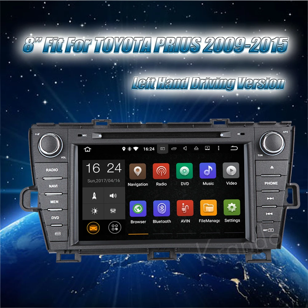 Discount Krando 8" Android 9.0 car dvd radio player navigation multimedia system for toyota prius 2009-2015 audio system WIFI 3G DAB+ 1 Discount Krando 8" Android 9.0 car dvd radio player navigation multimedia system for toyota prius 2009-2015 audio system WIFI 3G DAB+ 1