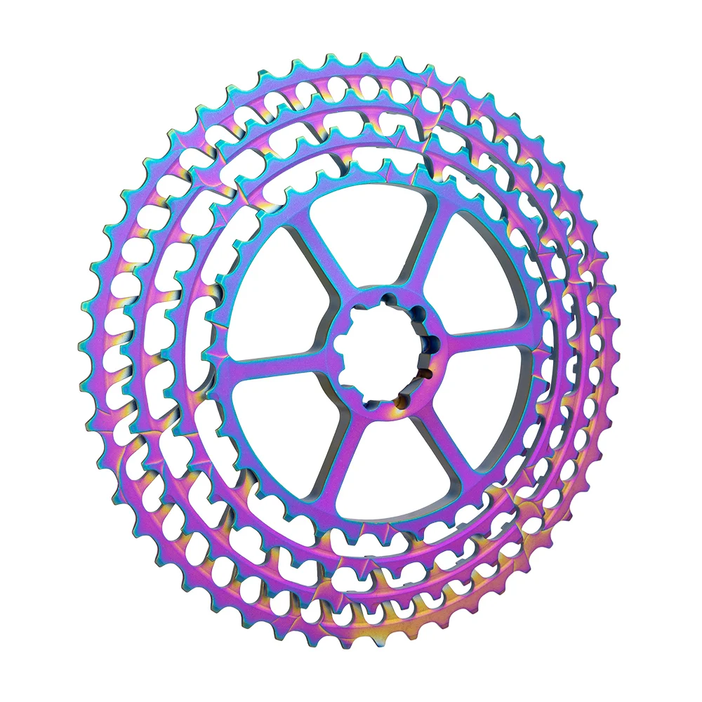 Ztto MTB 11 скорость 11-50 T Радужная зеркальная велосипедная кассета 11 v HG совместимая Сверхлегкая 370g CNC Freewheel горный велосипед GX звездочка