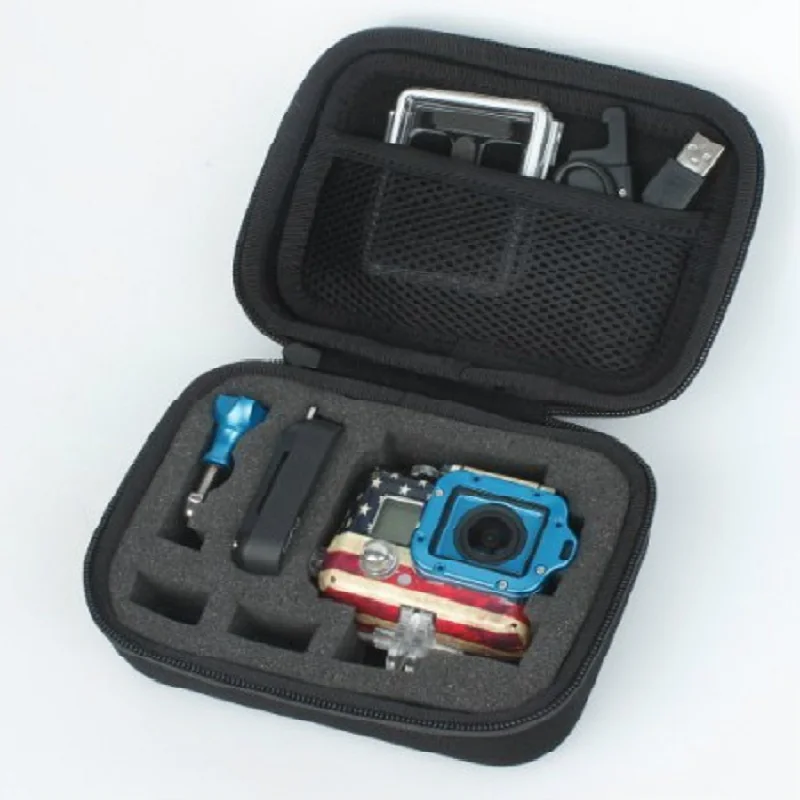 Портативная сумка для камеры небольшого размера чехол экшн GoPro Hero 7/6/5/3/3 +/2/1 Xiaomi Yi
