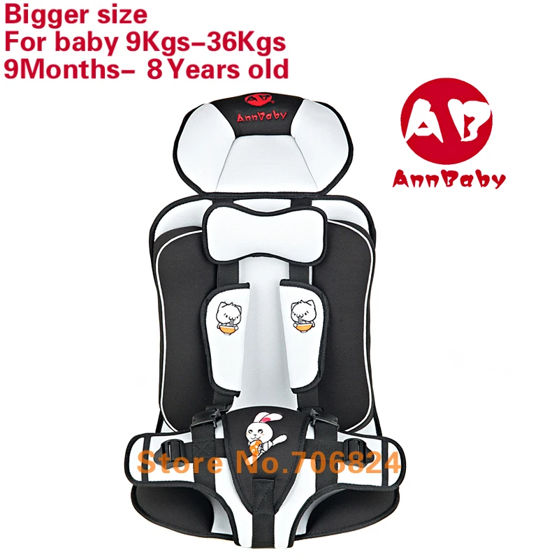 Top quality 5 point harness safety car covers for baby 9 36 KGS children's seat in the car baby