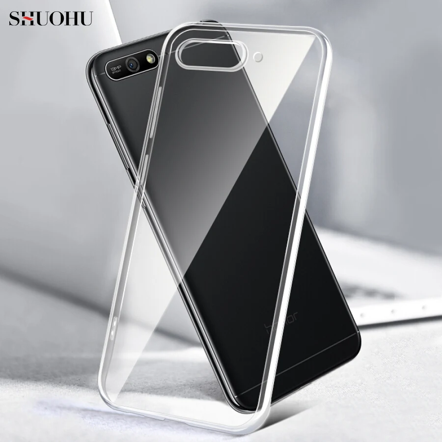 

Phone case For Huawei Y5 Prime 2018 Ultra Thin Transparent Soft TPU Case For Honor 7A Play 7 Clear TPU Soft Back Cover Shell