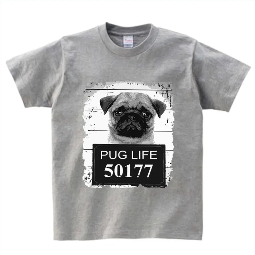 Pug Life Child Short-Sleeved Tee Tops