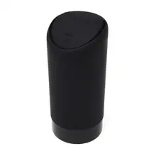 Mini Trash Can with Lid for Car Cup Holder | Washable Silicone Automotive Kitchen and Office Mini Dust Holder Litter Rubbish B