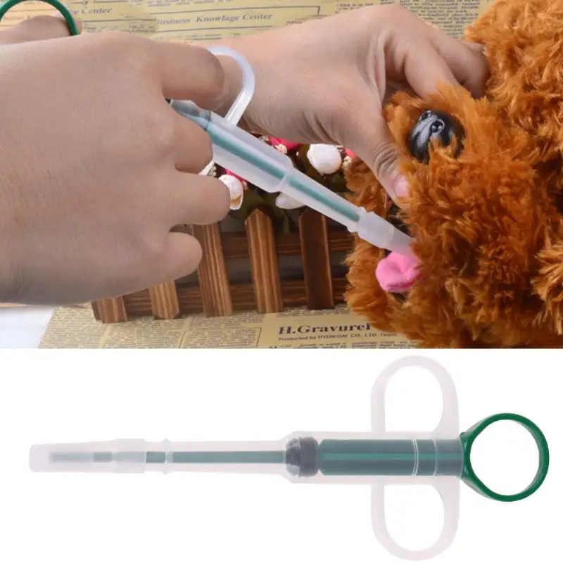 Silicone Plastic Pet Pill Dispenser Pet Dog Cat Feeding Pill Dispenser