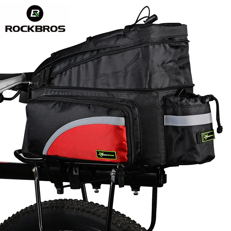 ROCKBROS Cycling Bike Rainproof Bag Rear Carrier Bag Rear Pack Trunk