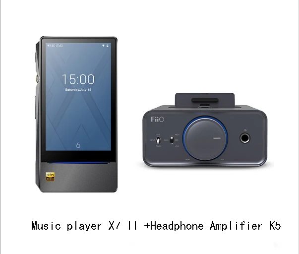 

Bundle Sale of FiiO Android-based Music player X7 II with balance am3a with Headphone Amplifier K5