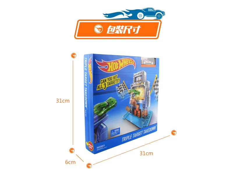 Hot Wheels машинка игрушки обновленная версия игрушечный автомобиль трек BCT35 лучшее для дня рождения для маленьких мальчиков, рождественский подарок