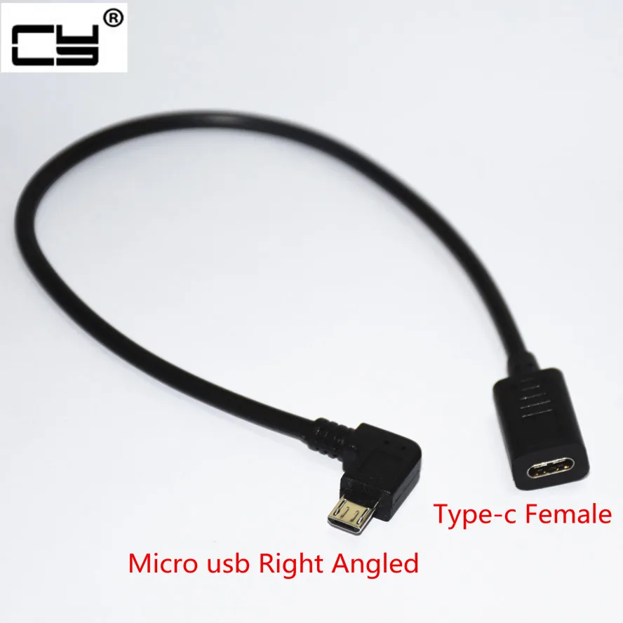 USB 3 1 Type C Fenale для Micro вверх и вниз левый правый угловой 90 градусов Мужской кабель