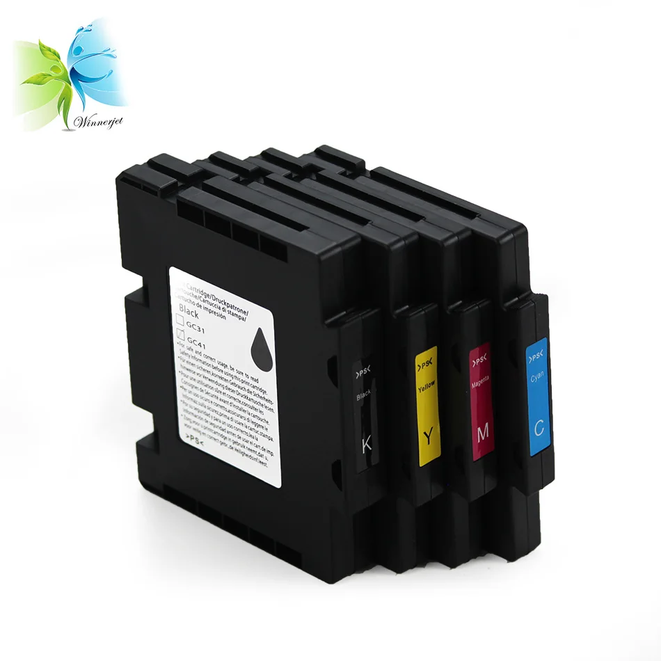 Winnerjet 5 комплектов GC41 Совместимый картридж для Ricoh SG 3110 3100SNW 3110DN 3110DNW 3110SFNW SNW 7100 7100DN