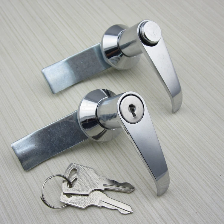 

10PCS MS303-1-2 Short Handlock Electric Cabinet Box Handlock switch Power cabinet door locks the locker cabinet locks