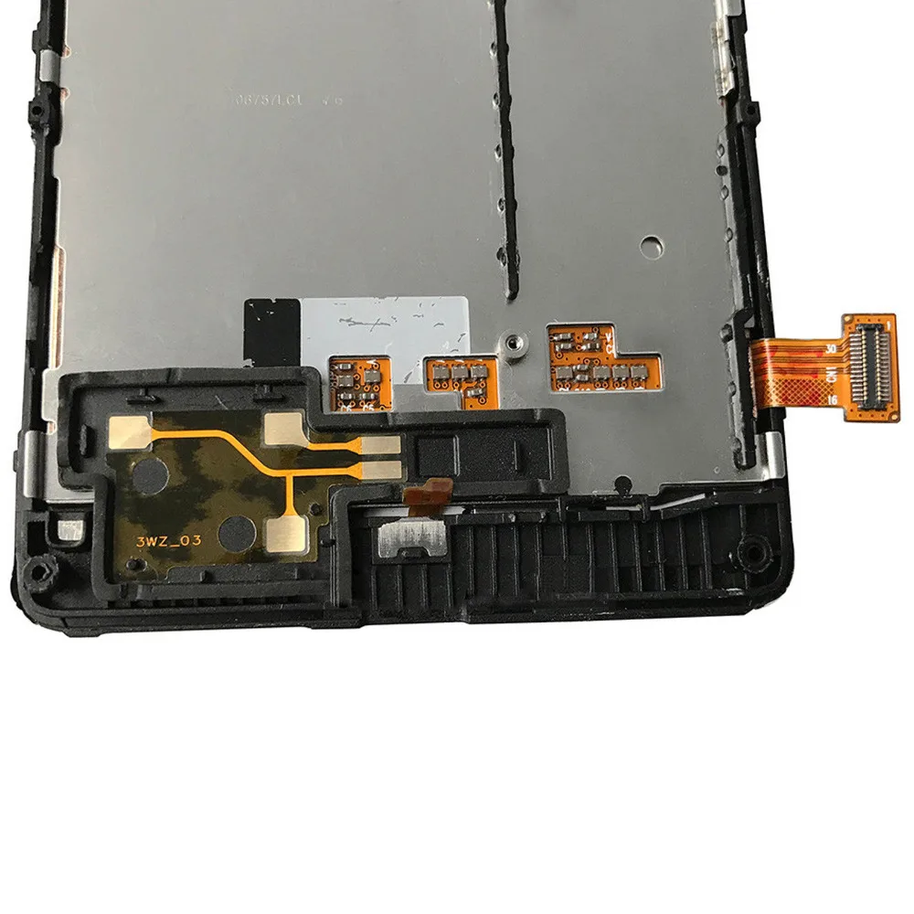 4,3 дюймов для Nokia Lumia 820 N820 ЖК-дисплей с кодирующий преобразователь сенсорного экрана в сборе с рамкой Быстрая запасные части