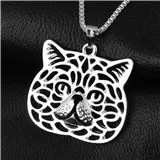 103-28x25mm,Exotic Shorthair cat Necklace