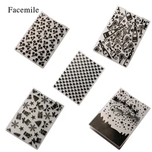 Пластиковый с тиснением папка DIY Скрапбукинг альбом карты резки шаблон-заготовка ремесло DIY карточное украшение