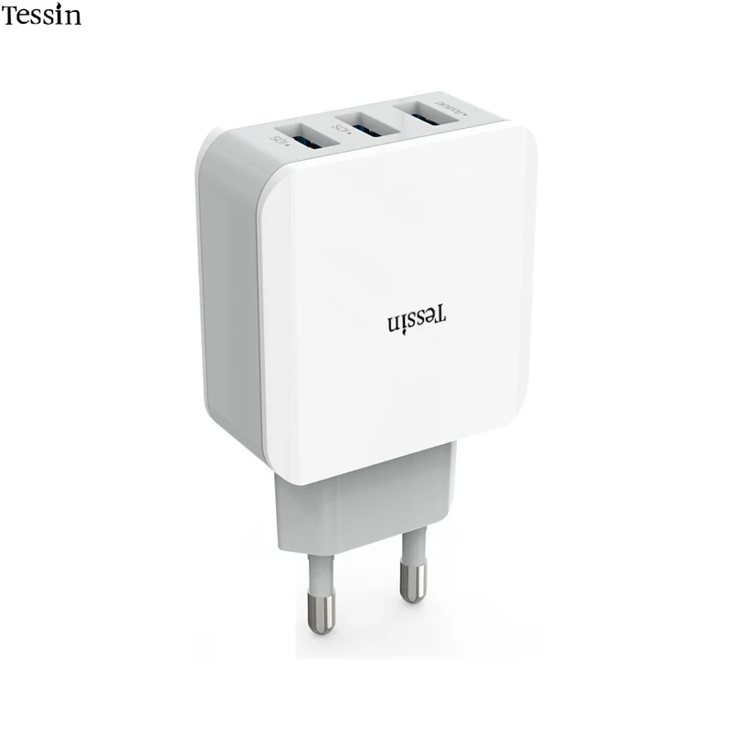 

STODER USB Travel Charger 3 Port 3.4A Charge For IPone 5 5S 5C SE 6 6S 7 Plus IPad Samsung Huawei ZTE Lenovo AC/DC Wall Adapter