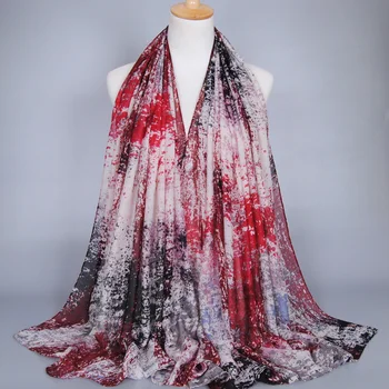 

Ladies printe polka dot viscose shawls female muffler headband bohemian popular hijab wrap autumn muslim scarves/scarf 10pcs/lot