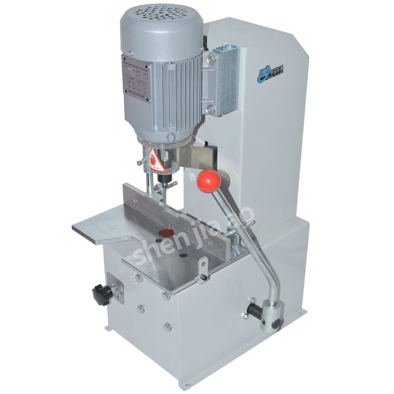 1PC 220V Electric Paper Drilling Machine, Single Drilling Hole for Paper Labels Binding Machine