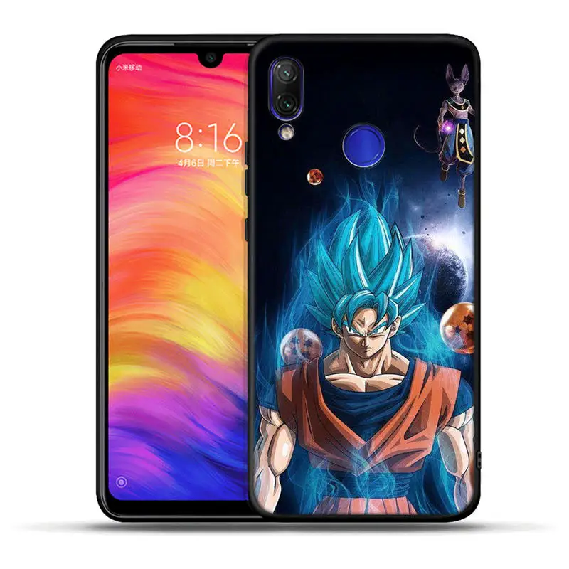 Силиконовый чехол для Xiao mi Red mi Note 7 6 Pro 6A 5A Prime mi A1 5X A2 Lite 6X4X5 Plus Pocophone F1 чехол Dragon Ball Z Goku - Цвет: H1206