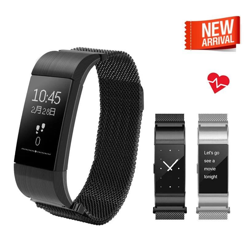 Waterproof Smart Band S18 Heart Rate Blood Pressure Monitor Smart Wristband Fitness Tracker Bracelet For IOS
