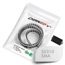 100 шт.) SS310 SMD шлаковый Барьерный выпрямитель диоды для подавления переходных скачков напряжения 3A 100 V SMA(DO-214AC) 3 Ампер 100 Вольт
